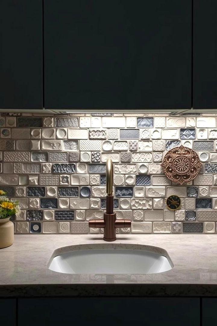 Unique Backsplash Material Ideas - 22 Corner Kitchen Sink Ideas