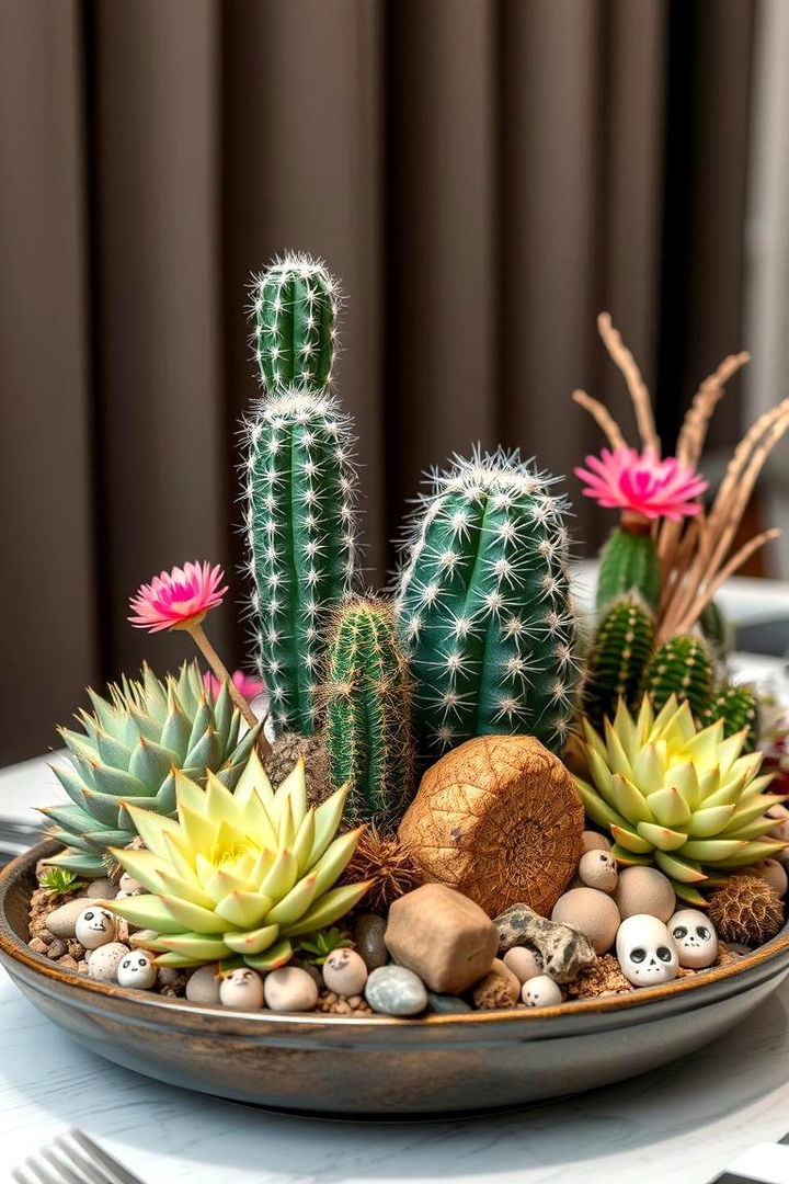 Unique Cactus and Succulent Centerpieces - 22 Mexican Wedding Ideas