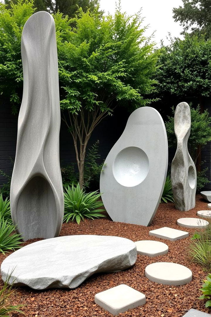 Unique Concrete Art Installations - 22 Concrete Garden Ideas