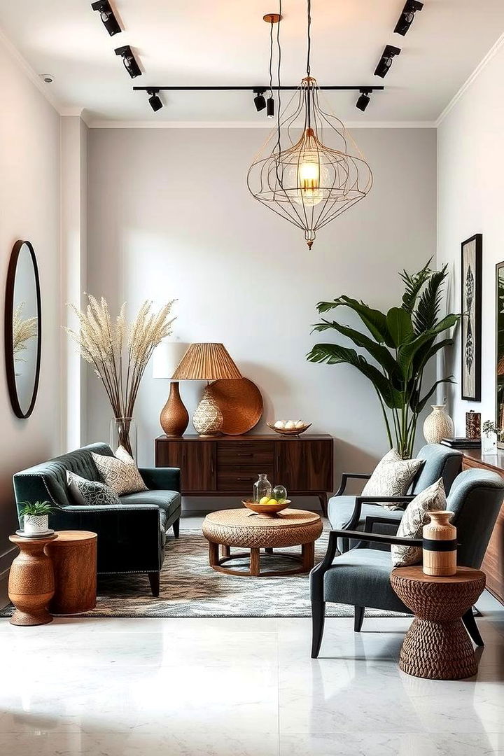 Unique Decor Pieces - 22 Small Salon Interior Design Ideas