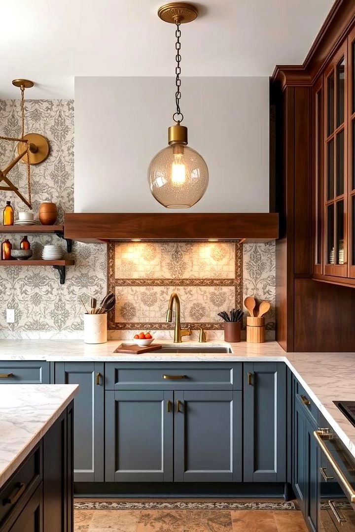 Unique Design Accents and Focal Details - 22 Open Kitchen Ideas