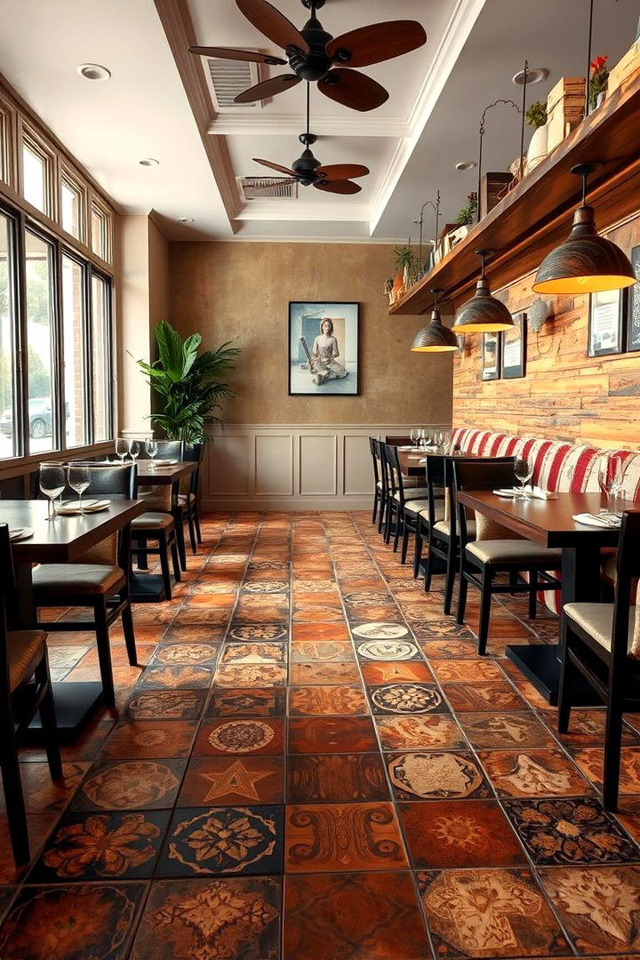 Unique Flooring Solutions - 22 Casual Dining Room Ideas