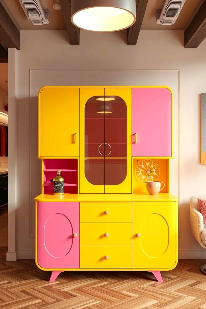 Unique Furniture Pieces as Bold Accents - 22 How to Decorate With Yellow and Pink