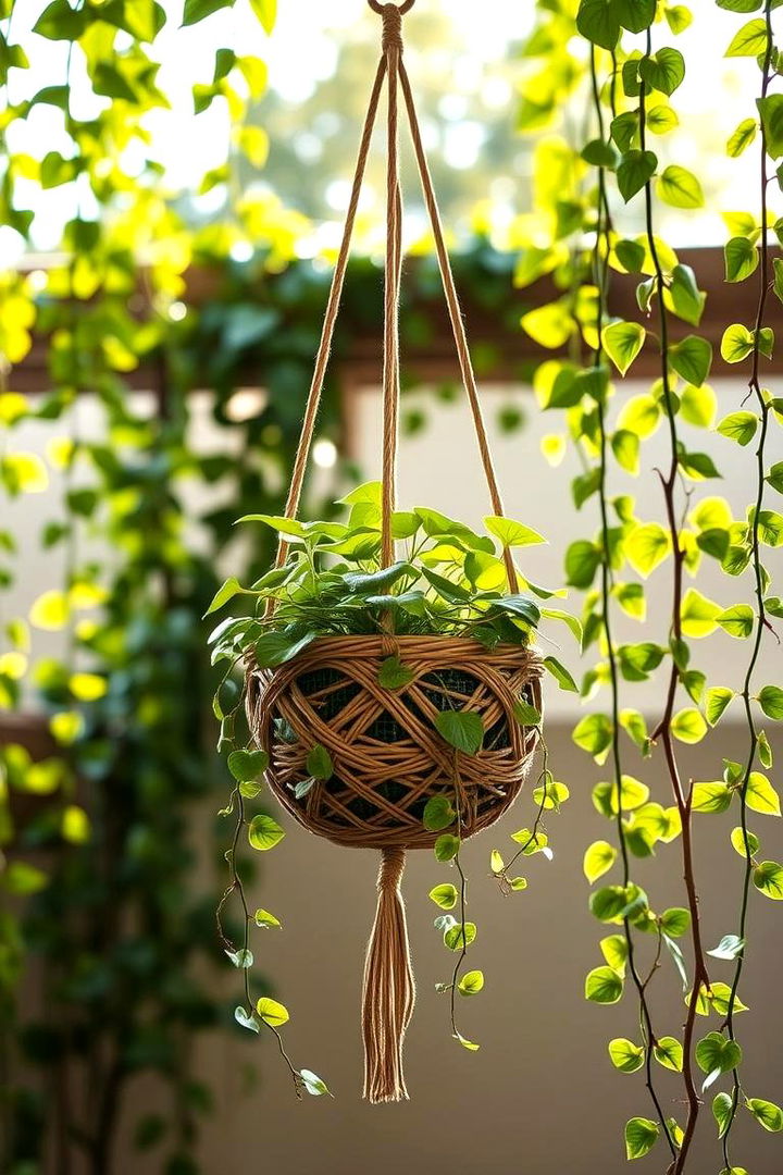Unique Hanging Planter Magic - 22 Fairy Garden Container Ideas