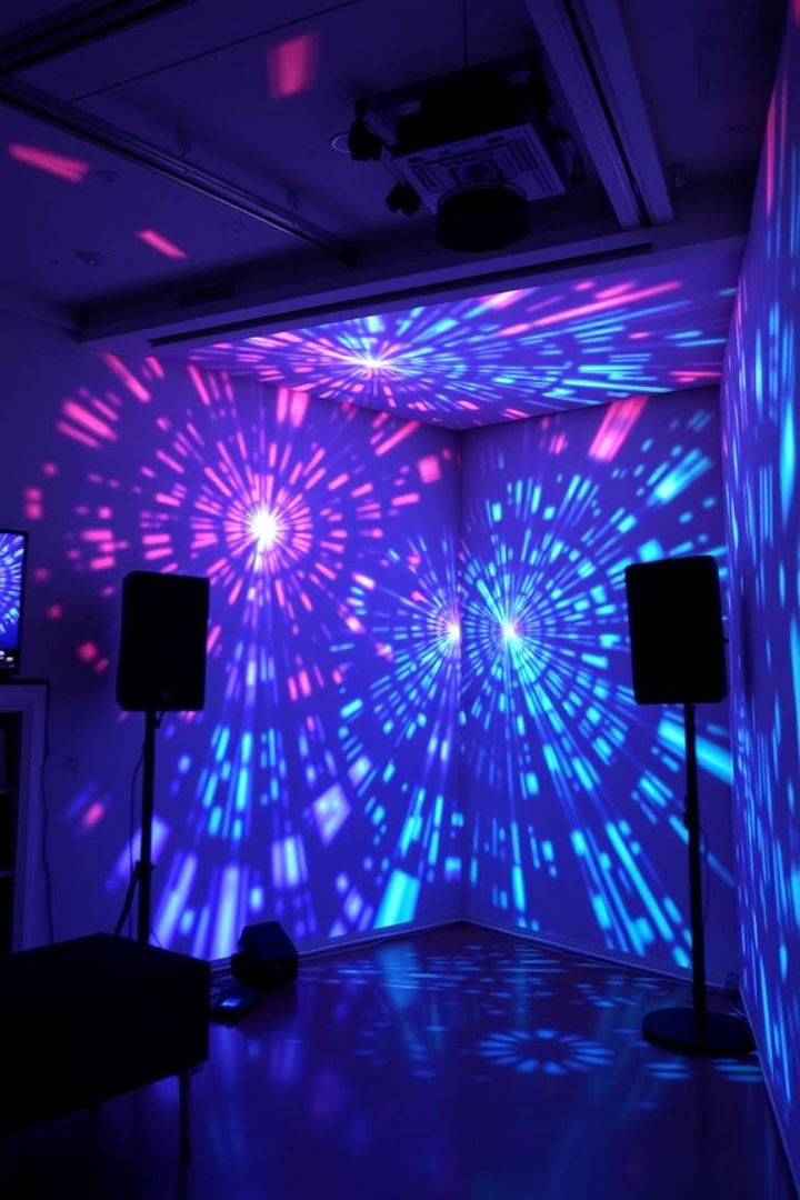 Unique Light Projections - 22 Birthday Decoration Ideas