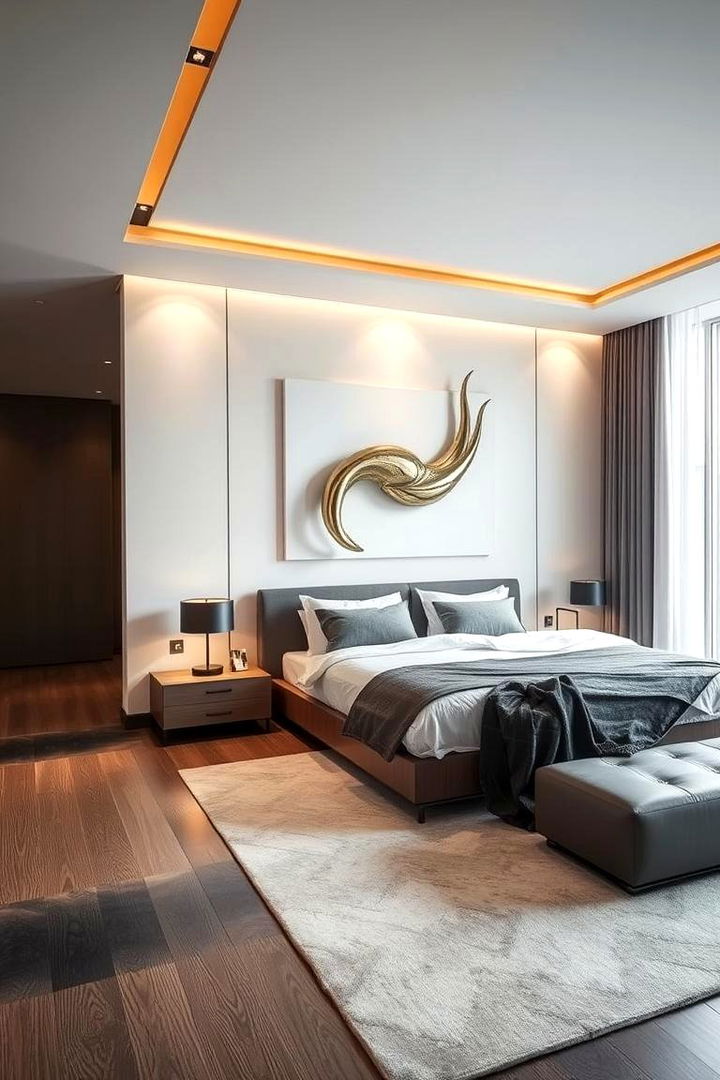 Unique Modern Sculptures - 22 luxury modern bedroom ideas