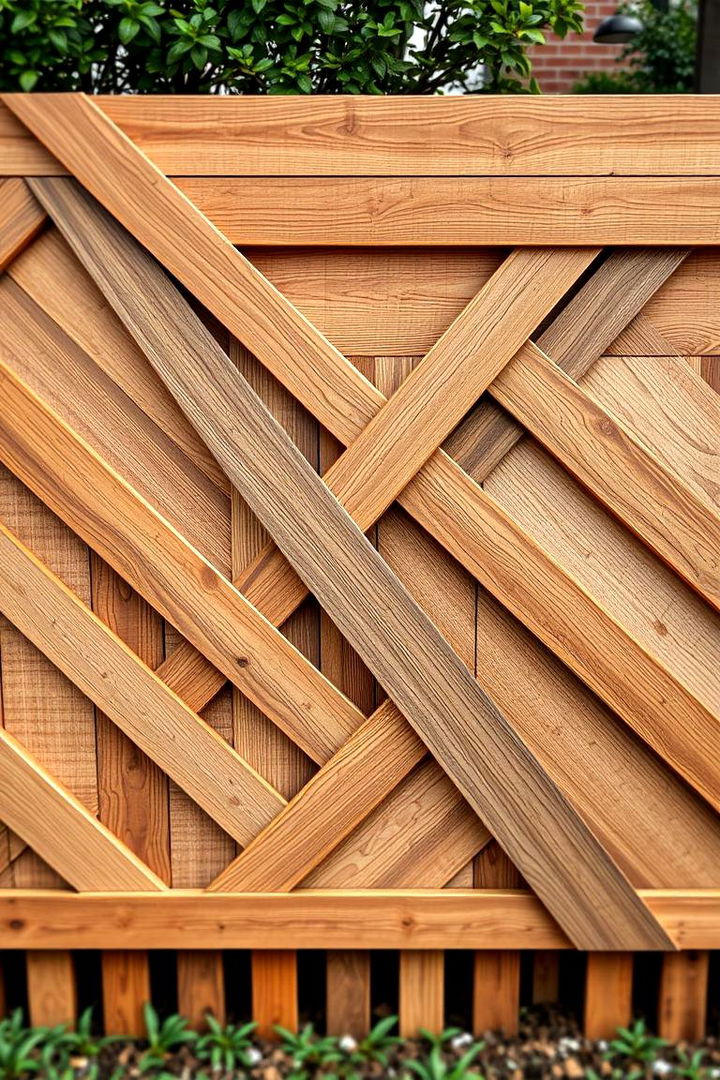 Unique Panel Patterns - 22 Board on Board Fence Ideas