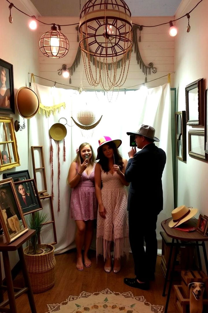 Unique Photo Booth Corners - 22 boho wedding ideas