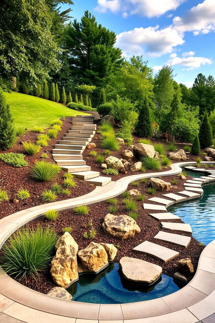 Unique Pool Landscaping Integration - 22 above ground pool ideas