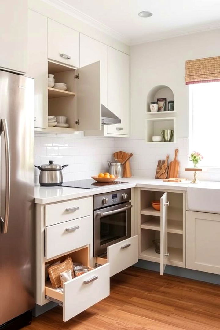 Unique Storage Solutions - 22 70s Kitchen Ideas