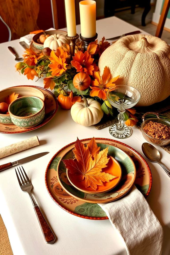 Unique Tableware Choices for Friendsgiving - 22 Friendsgiving Decor Ideas