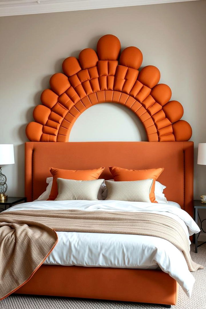 Unique Terracotta Headboards - 22 Terracotta Bedroom Ideas