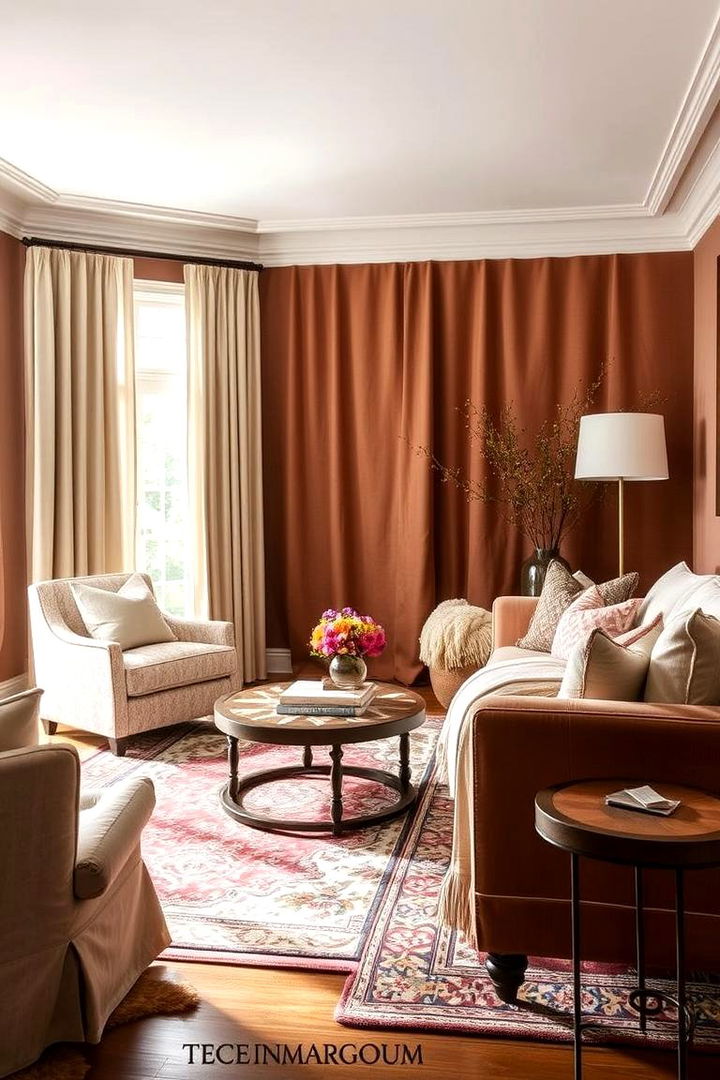 Unique Textural Details - 22 Magnolia Living Room Ideas