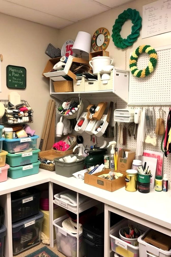Unique Upcycling Areas - 22 Craft Room Ideas