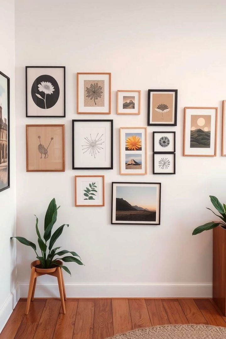 Unique Wall Art Displays - 22 Minimalist Modern Boho Living Room Ideas