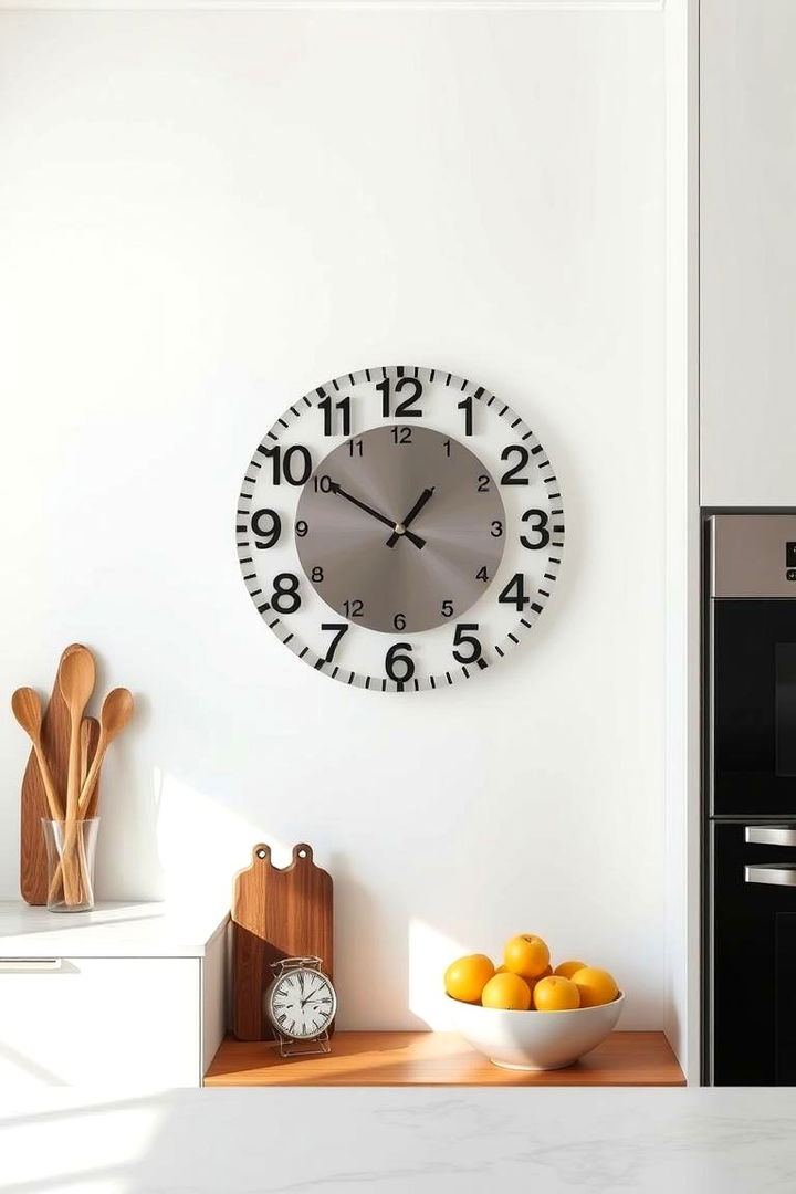 Unique Wall Clocks - 22 Kitchen Wall Decor Ideas