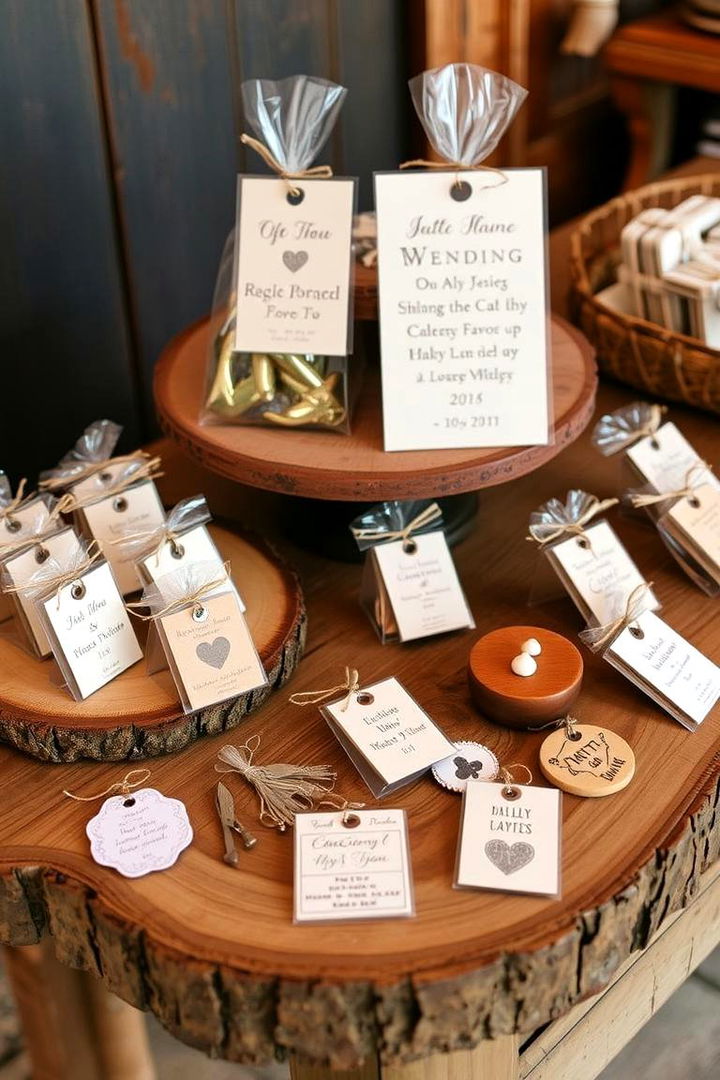 Unique Wedding Favors - 22 Backyard Wedding Ideas