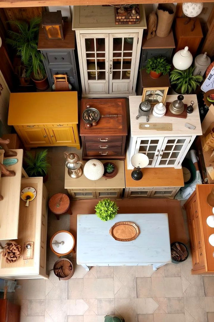 Upcycled Furniture and Repurposed Finds - 22 Farmhouse Living Room Ideas