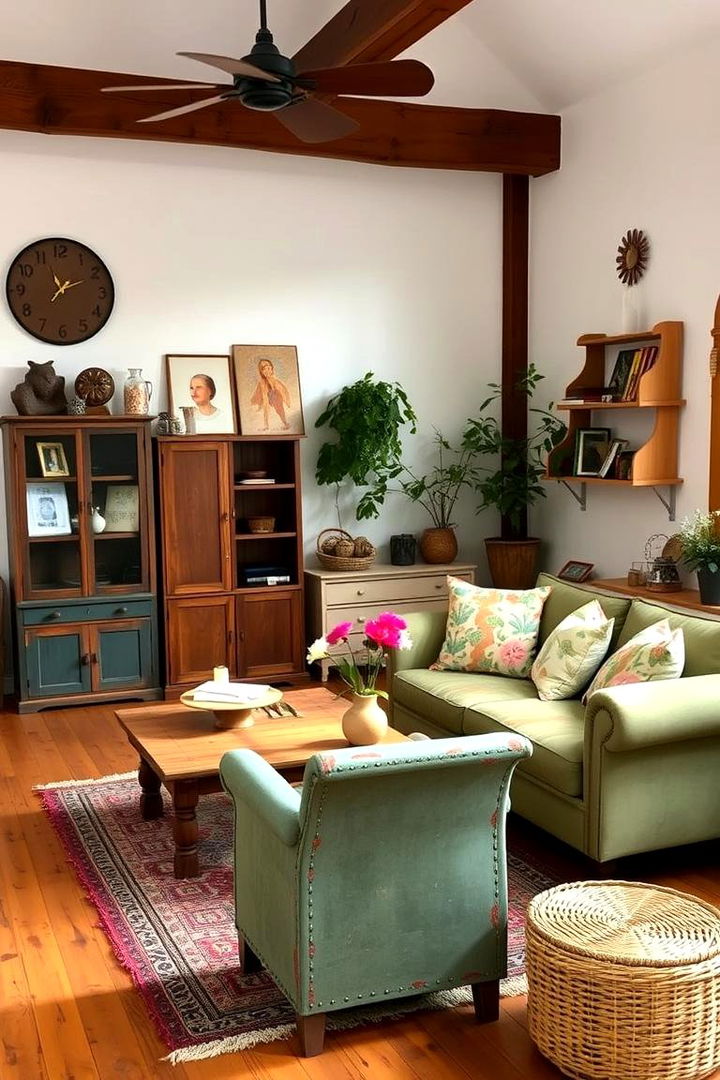 Upcycled Furniture with Vintage Charm - 22 Boho-scandinavian Design and Decor Ideas