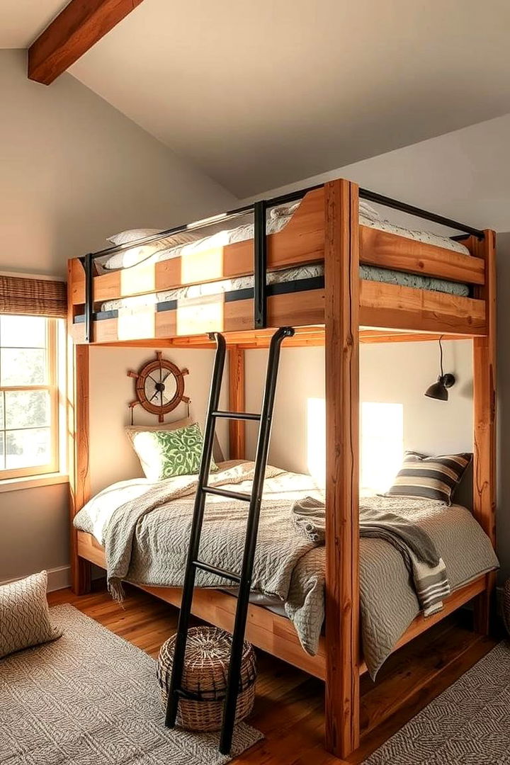 Upcycled Loft Bed for Sustainable Living - 22 Loft Bed Ideas
