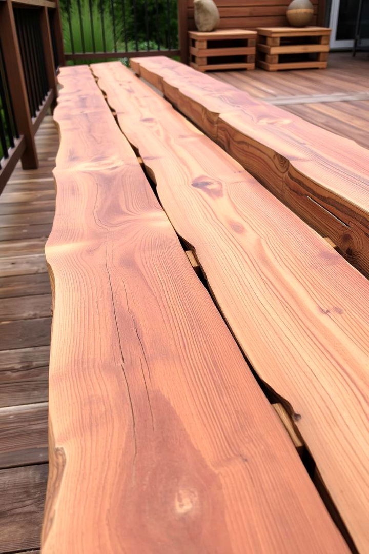 Upcycled Wood Seating Concepts - 22 Deck Seating Ideas