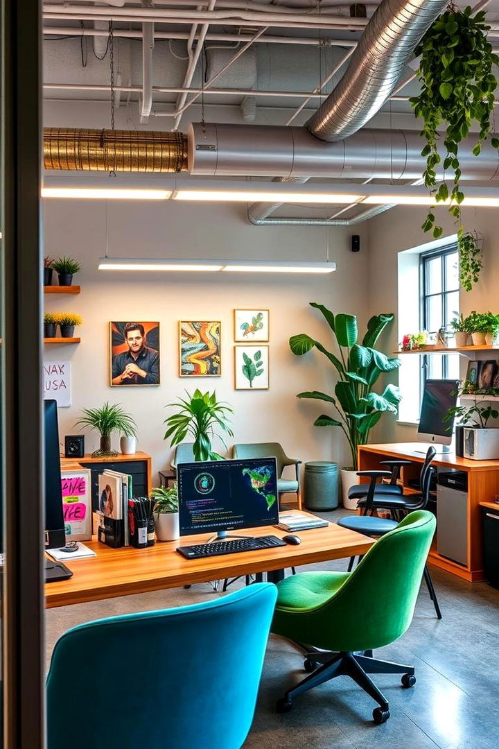 Upcycling Old Office Equipment - 22 Green Home Office Ideas