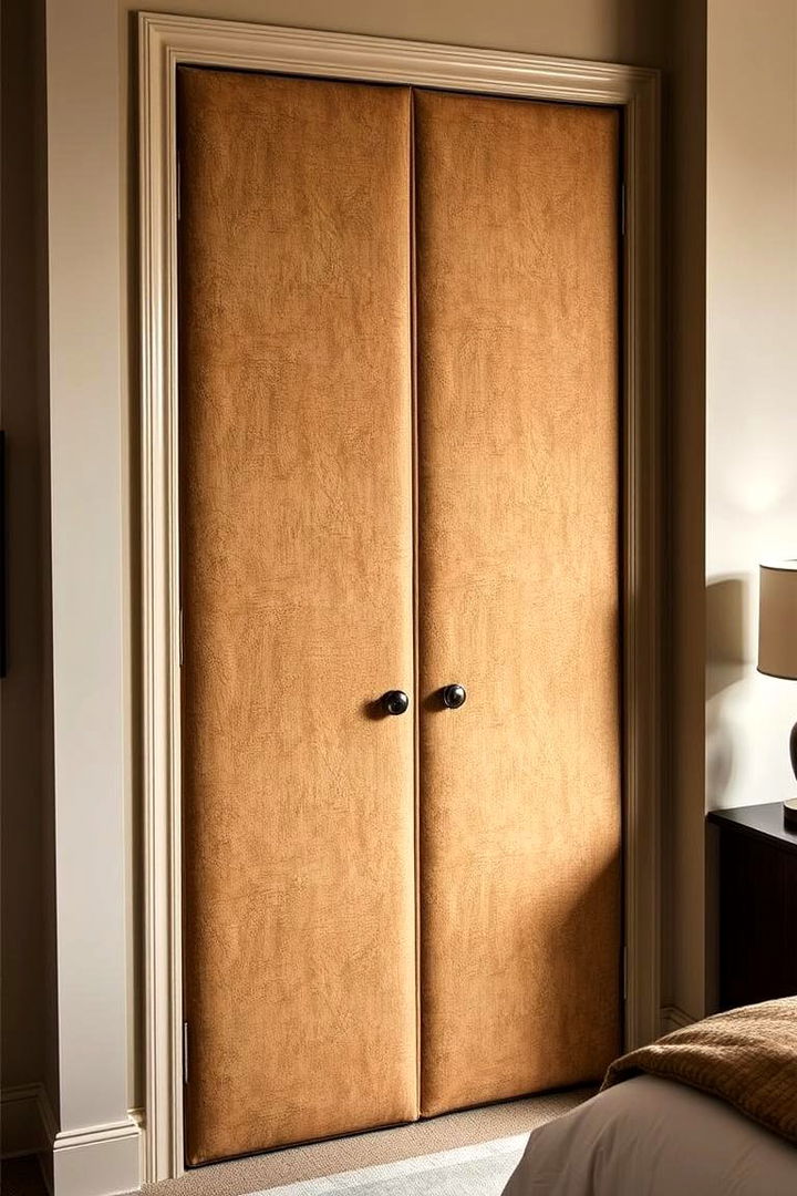Upholstered Doors - 22 closet door ideas