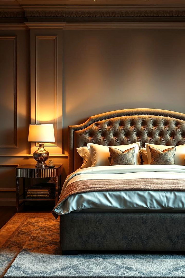 Upholstered Statement Bed - 22 Unique Bed Design Ideas