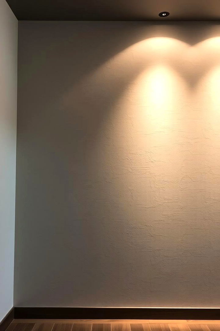 Uplifted Wall Washing Effects - 22 Living Room Wall Lighting Ideas