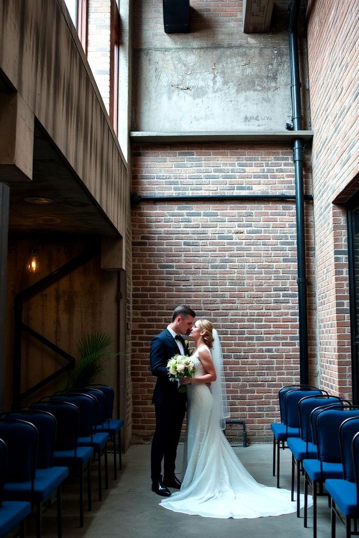 Urban Blue Chic - 22 Blue Wedding Theme Ideas