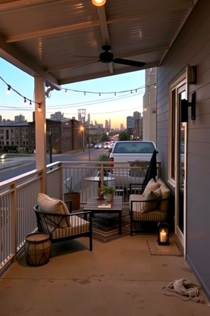 Urban Chic Porch Design - 22 Covered Porch Ideas