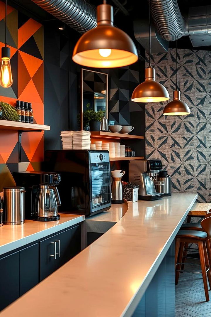 Urban Chic Station - 22 Coffee Station Ideas