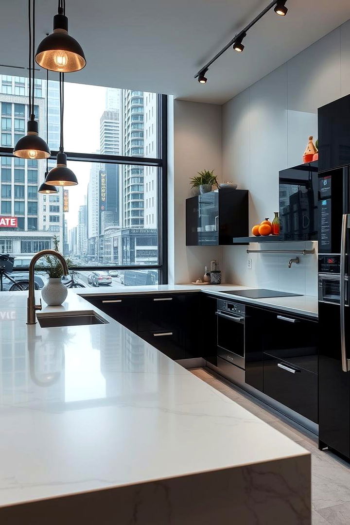 Urban Chic Style - 22 Eat in Kitchen Ideas