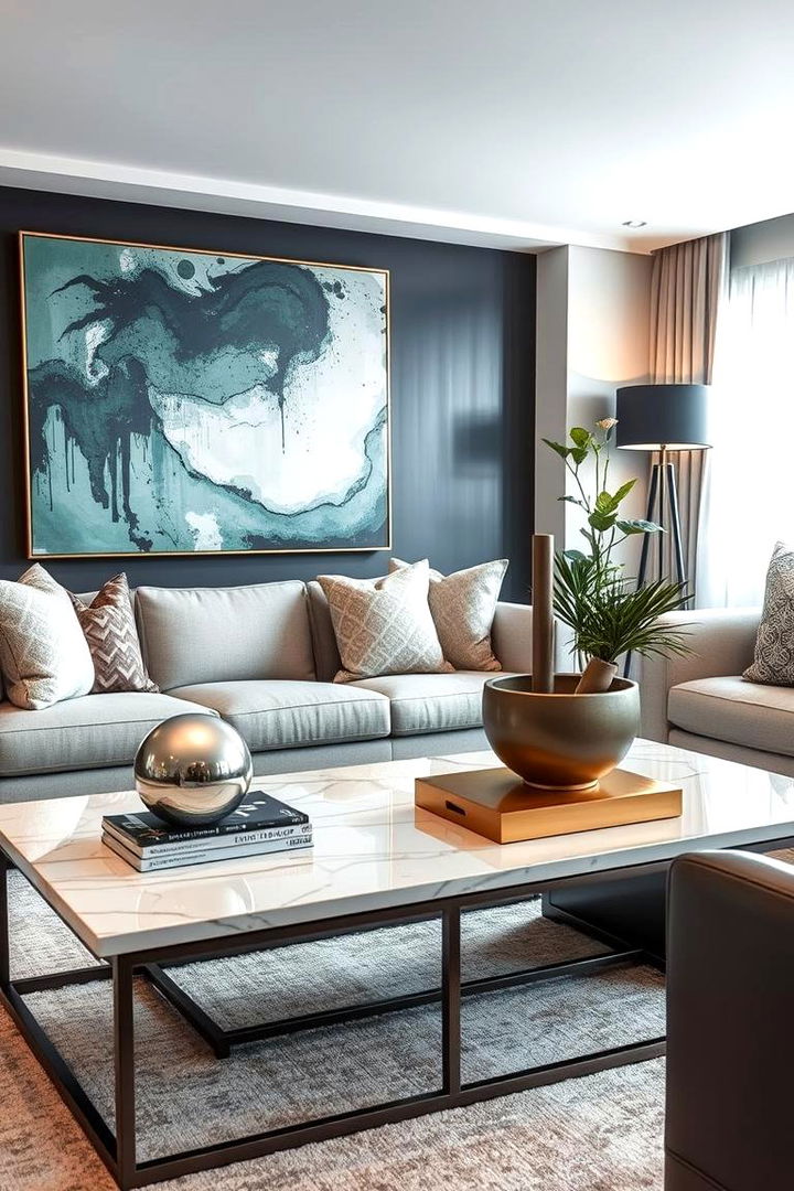 Urban Chic Vibe - 22 Coffee Table Decor Ideas