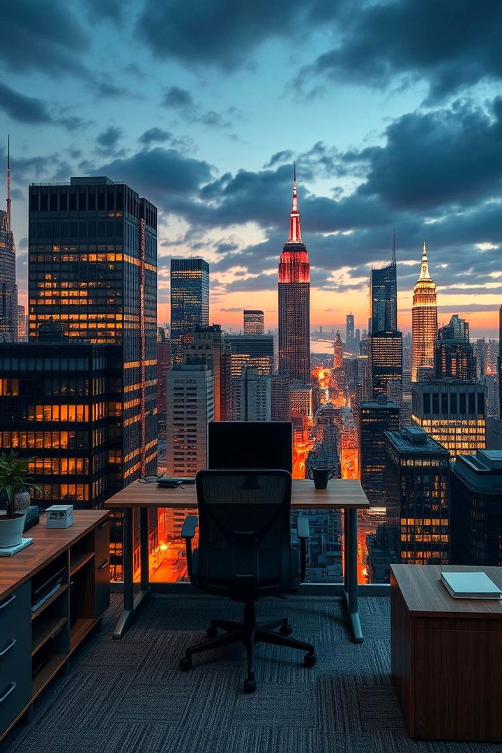 Urban Cityscapes - 22 Office Wallpaper Ideas