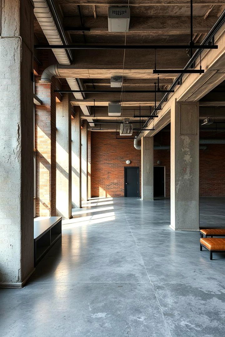 Urban Concrete Looks - 22 Living Room Flooring Ideas