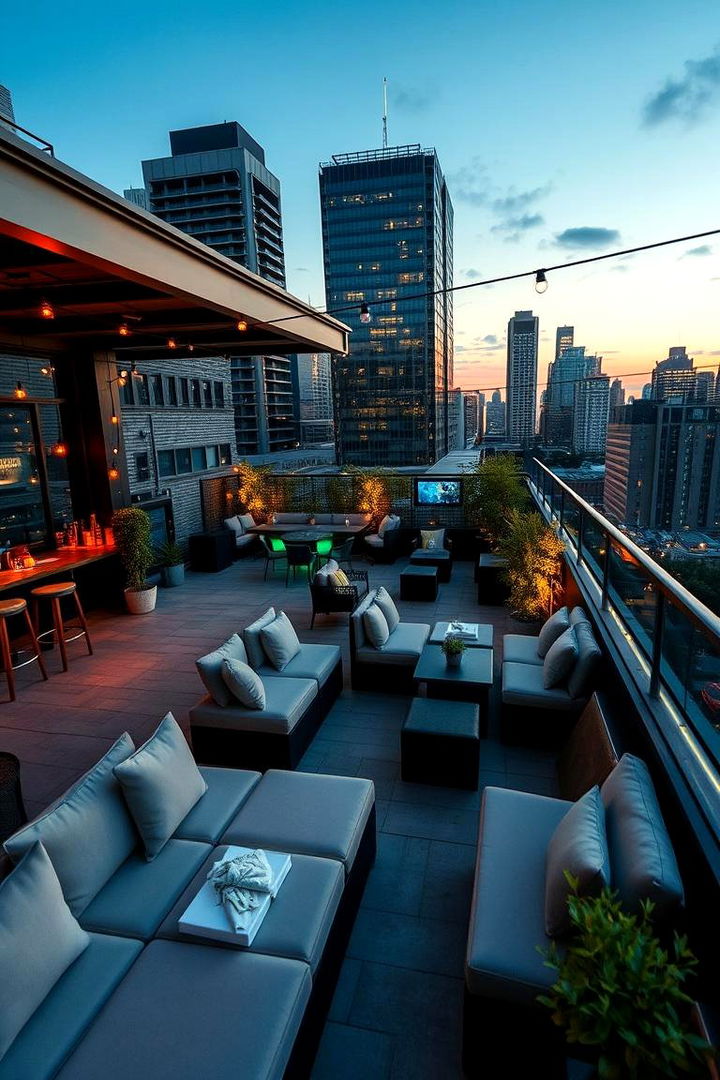 Urban Entertainment Haven - 22 Rooftop Deck Ideas