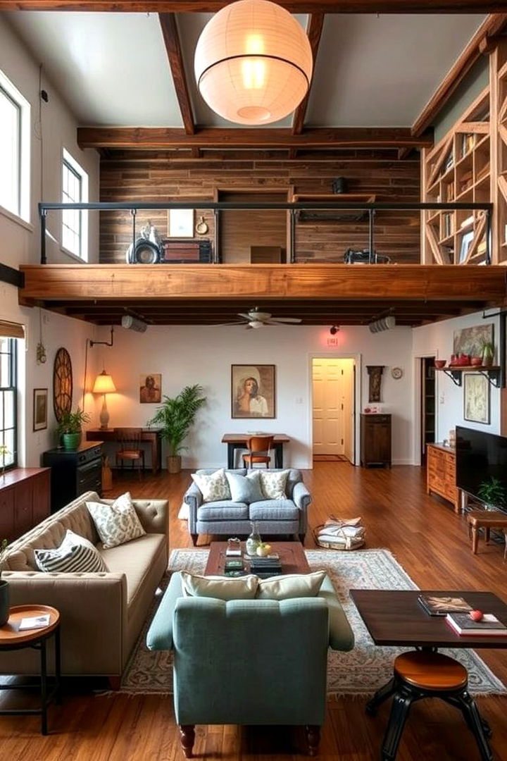 Urban Farmhouse Loft - 22 Loft Ideas