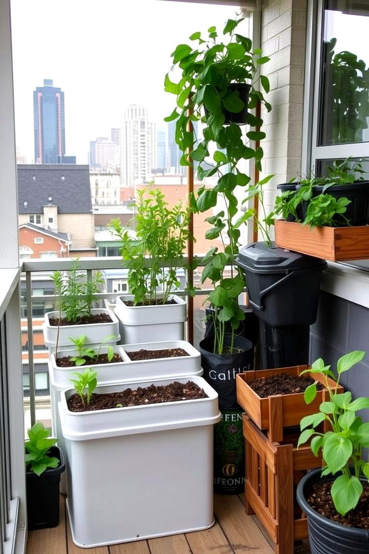 Urban Farming Nook - 22 Porch Greenhouse Ideas