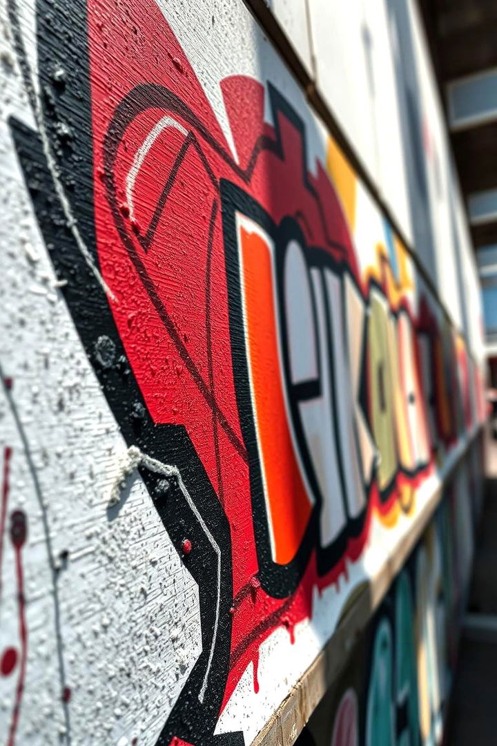 Urban Graffiti Inspirations - 22 Feature Wall Ideas