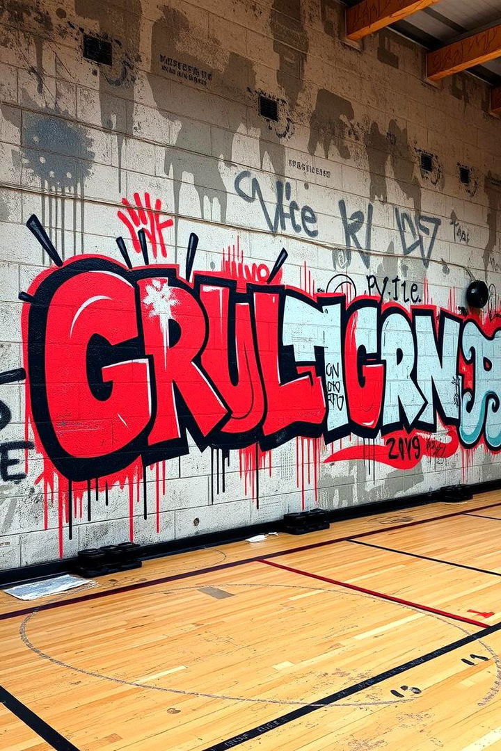 Urban Graffiti Style - 22 Gym Murals