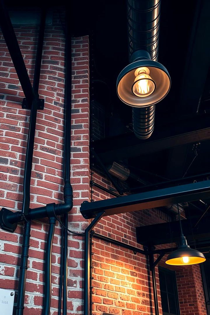 Urban Industrial Aesthetics - 22 Black Trim Interiors