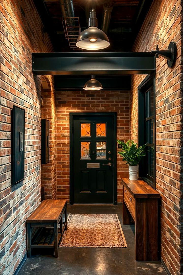 Urban Industrial Elements - 22 Foyer Decor Ideas
