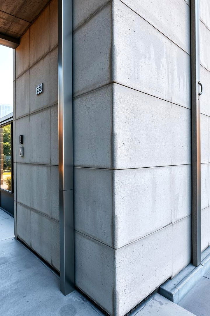 Urban Industrial Finishes Modern Edge for Outdoors - 22 Outdoor Wall Decor Ideas