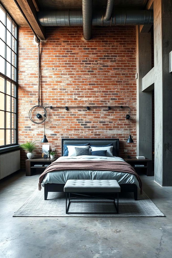 Urban Industrial Flair - 22 Bedroom Layout Ideas
