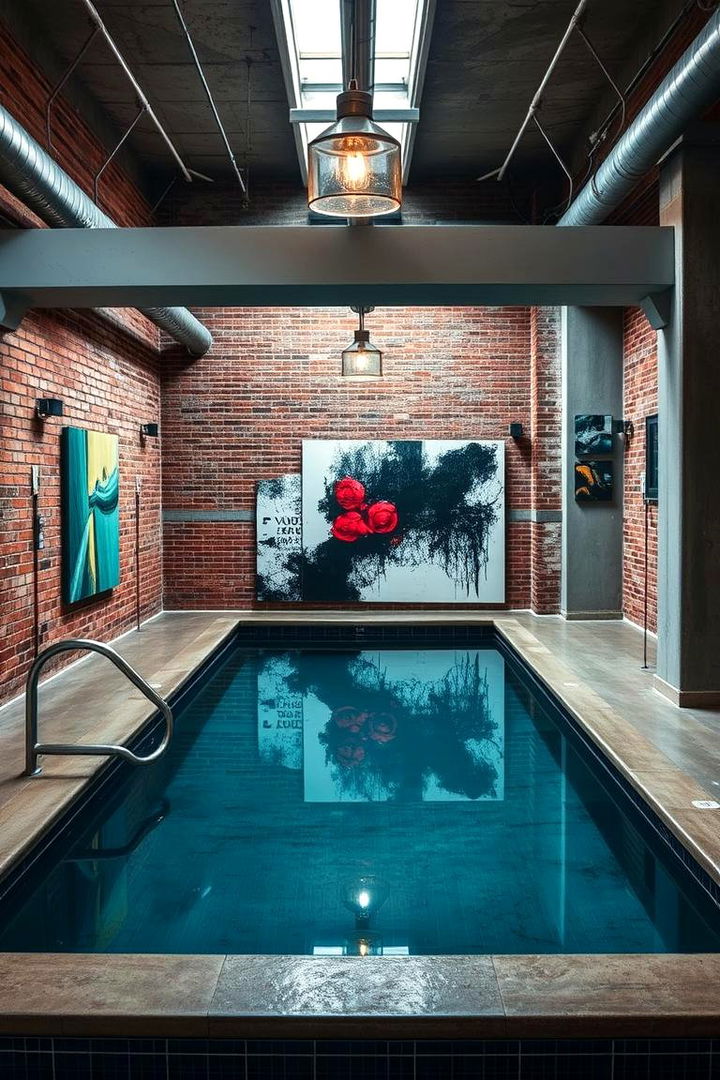 Urban Industrial Fusion - 22 Pool Table Room Ideas