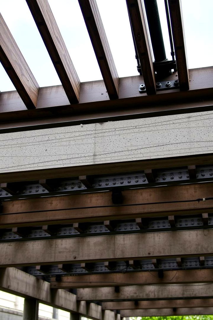 Urban Industrial Pergola - 22 Patio Pergola Ideas