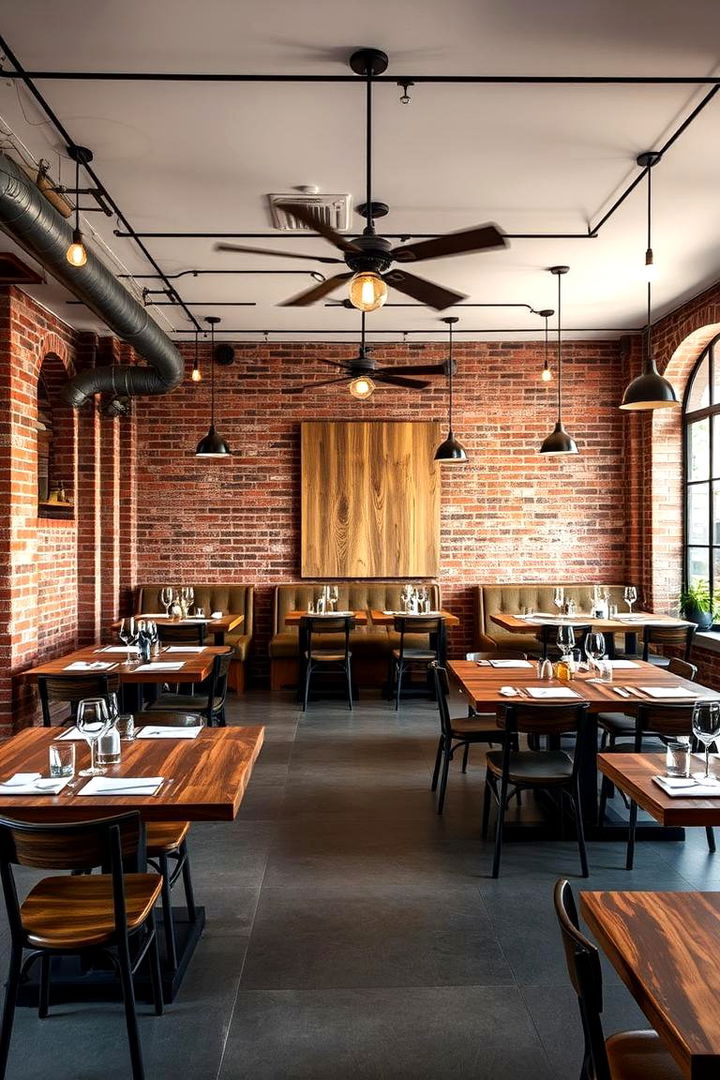 Urban Industrial Touch - 22 Eclectic Dining Room Ideas