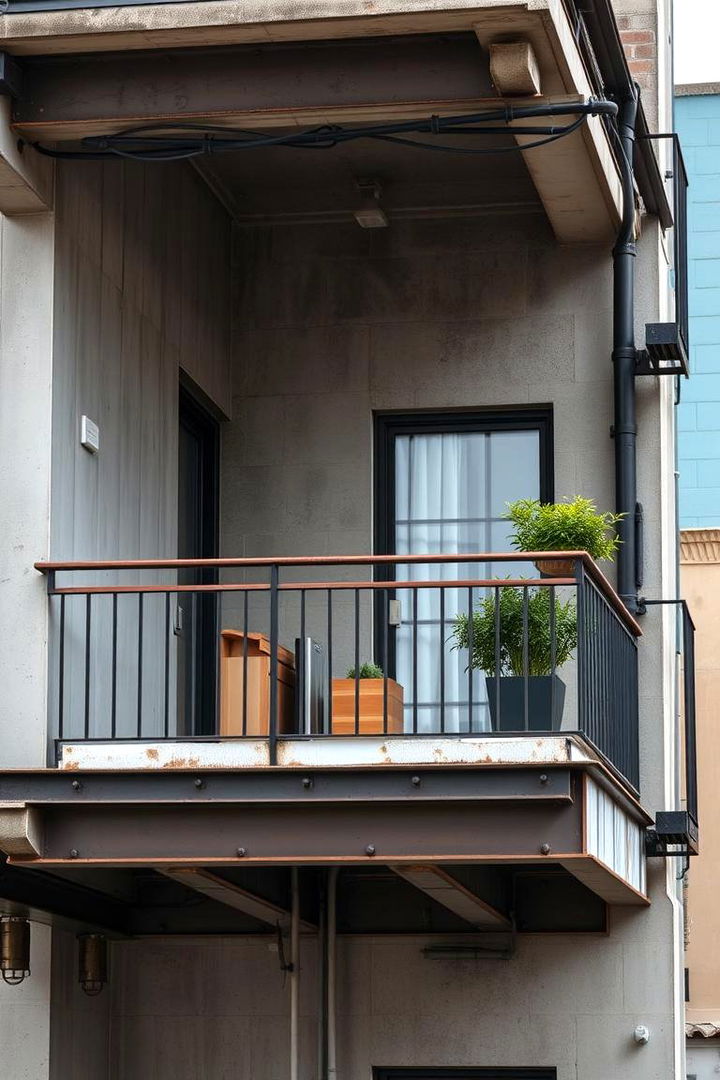 Urban Industrial Twist for Juliet Balconies - 22 Juliet Balcony Ideas