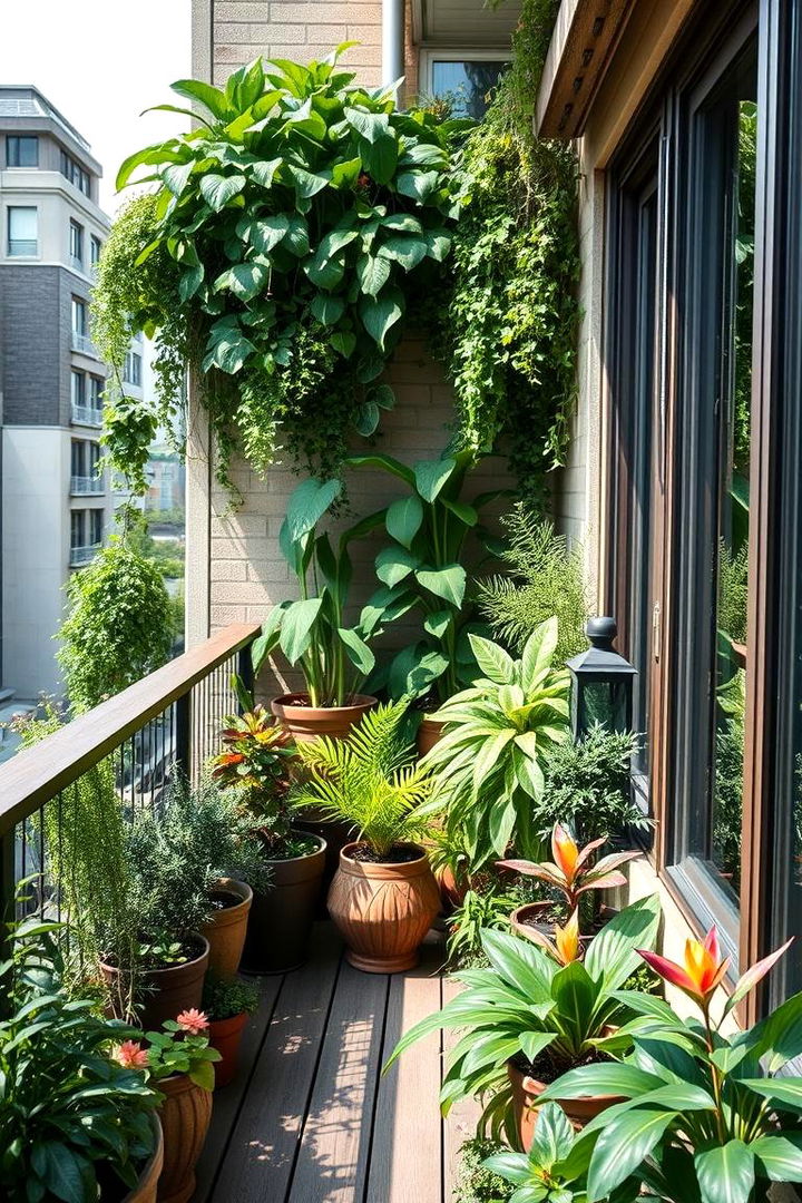 Urban Jungle Enclave - 22 Balcony Deck Ideas